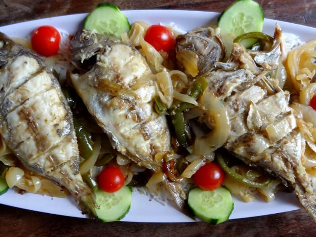 Yassa au poisson comme au Sénégal