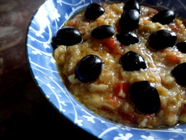 Caviar d'aubergine à la grecque Melitzanosalata