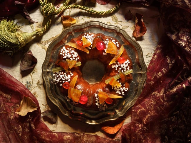 Couronne des rois briochée de Provence aux fruits confits