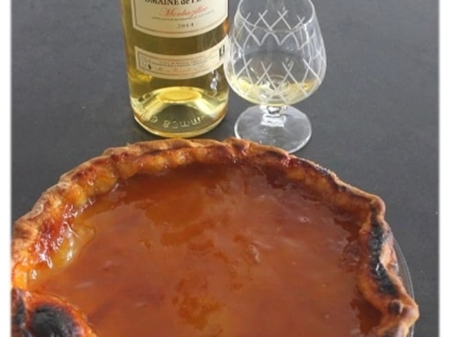 Tarte sucrée au vin Monbazillac