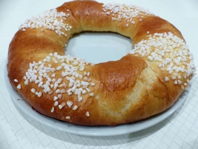 Galette des rois briochée ou couronne parfumée à la fleur d’oranger