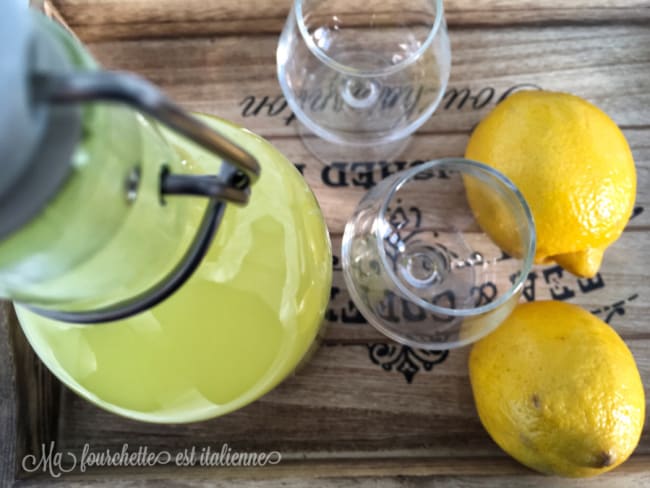 Limoncello fait maison