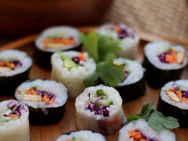 Des makis vegan pour mon bento