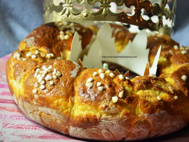 Brioche au tangzhong pour Epiphanie