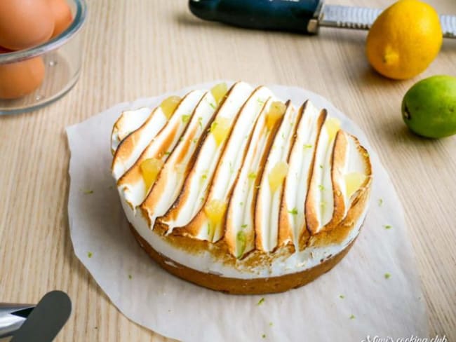 La tarte au citron meringuée