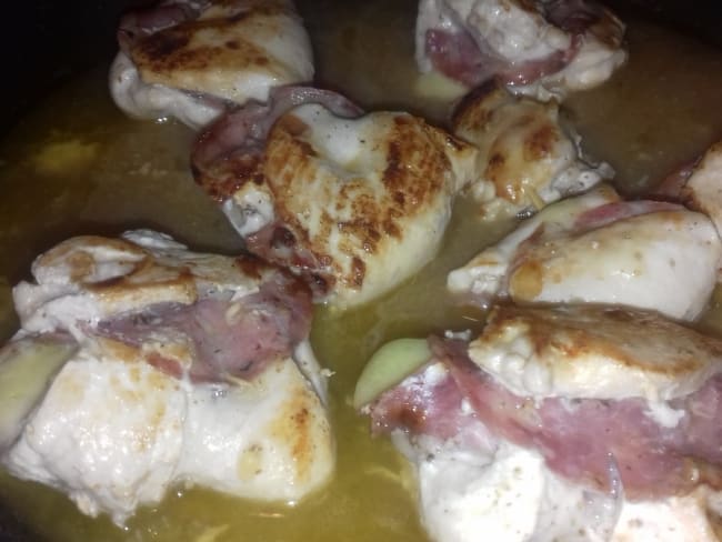 Saltimbocca de poulet, sauce au vin blanc : une recette d'Italie