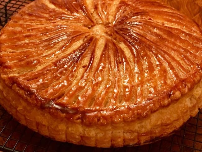 Galette des rois crème d'amandes 100% fait maison