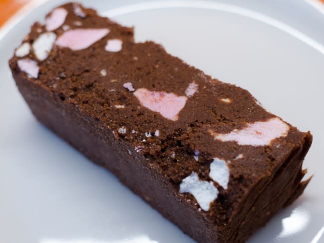 Terrine de chocolat meringuée