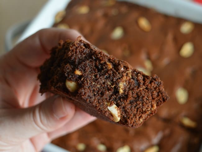 Brownie aux cacahuètes