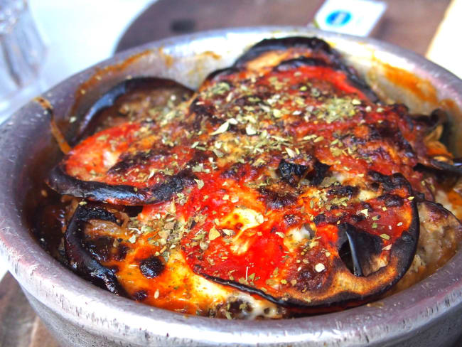 Cazuela de berenjenas comme un tian de légumes argentin