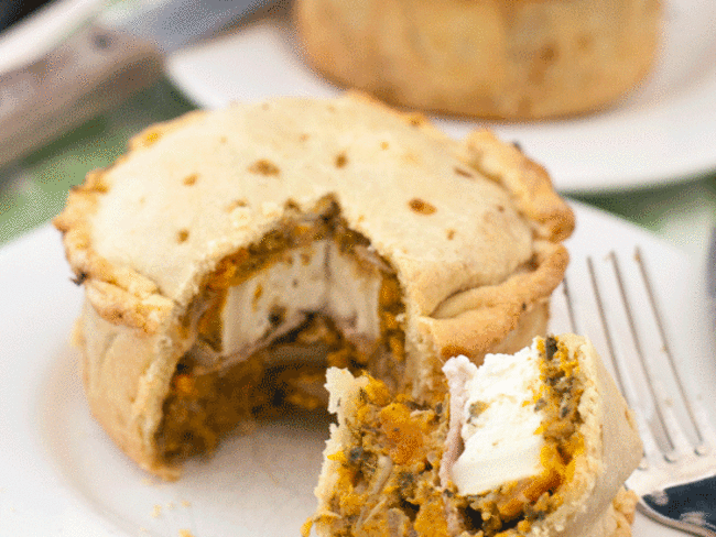 Chelsea Market Heidi Pie avec du chèvre français