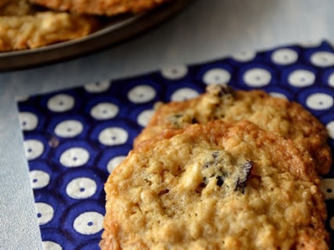 Biscuits au chocolat blanc et cranberries, de Yotam Ottolenghi