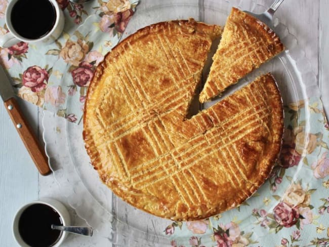 Galette sablée bretonne fourrée à la crème de citron