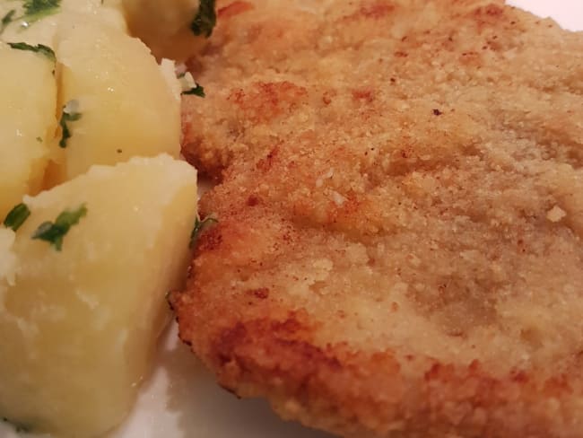 Escalopes viennoises ou "wiener schnitzel"