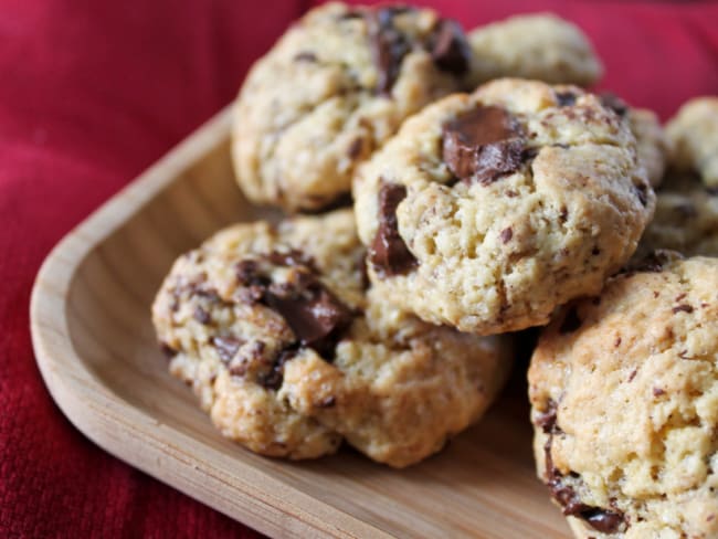 Cookies rapides extra moelleux aux pépites de chocolat : une recette facile