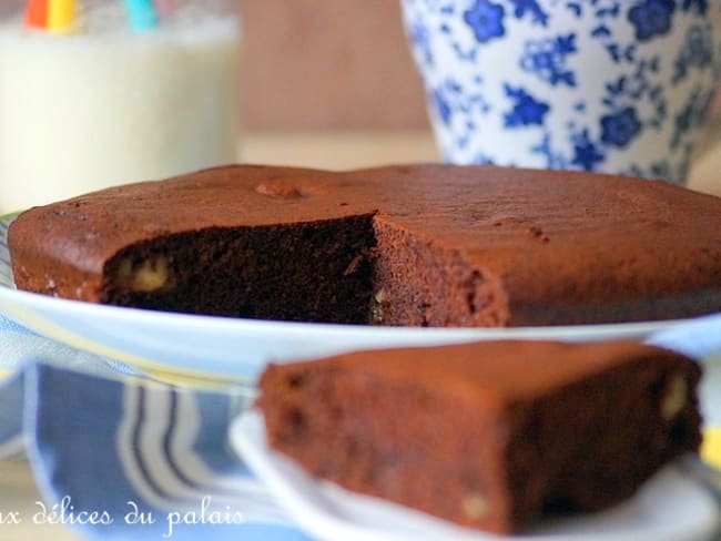 Gâteau au chocolat sans beurre