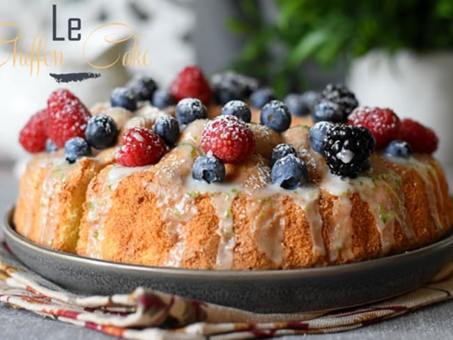 Chiffon cake : une recette facile