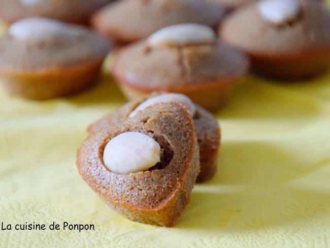 Petits moelleux aux amandes parfumés au Ricoré