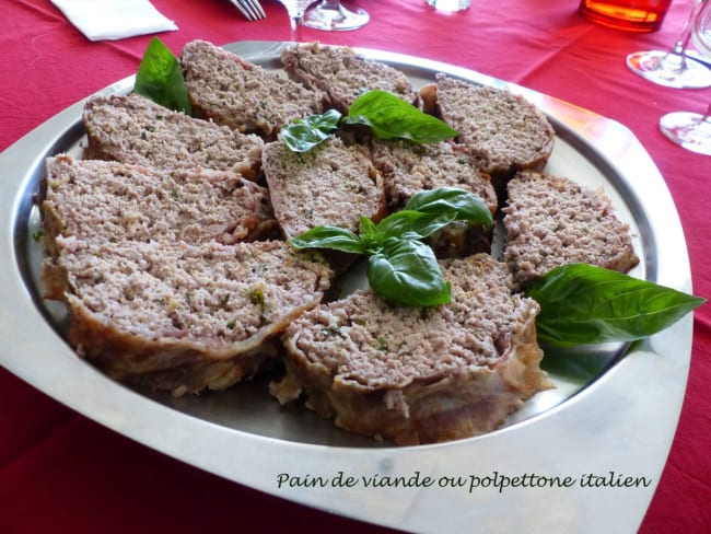 Pain de viande ou polpettone italien