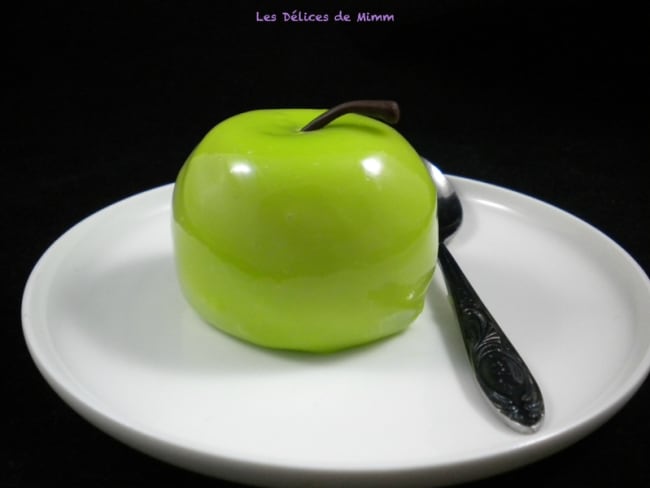 Petits entremets Pommes Vertes