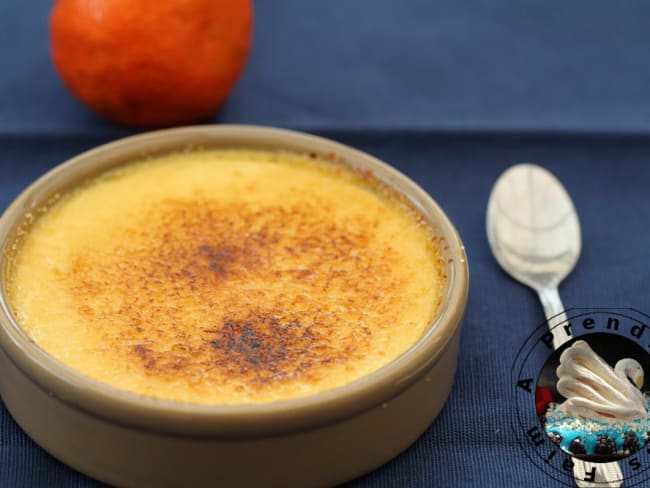 Crèmes brûlées à la mandarine