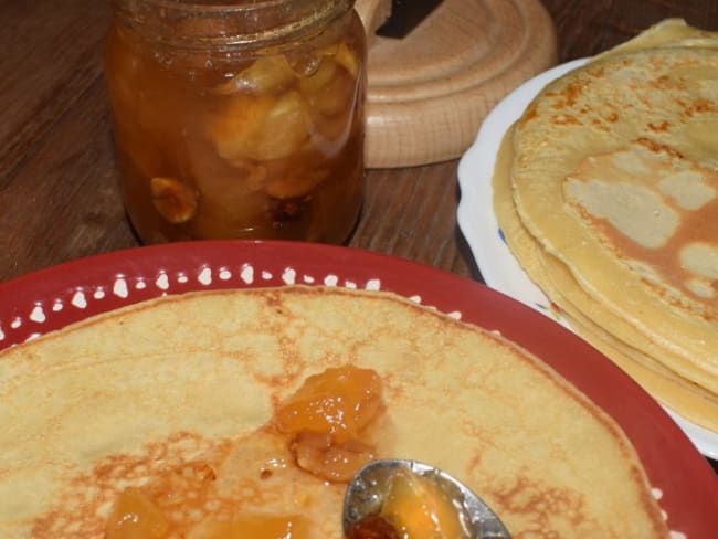 Crêpes sucrées pour la Chandeleur