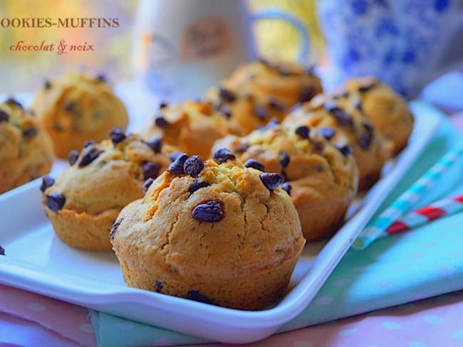 Cookies muffins : une recette facile