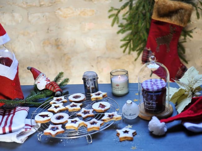 Biscuits à la confiture