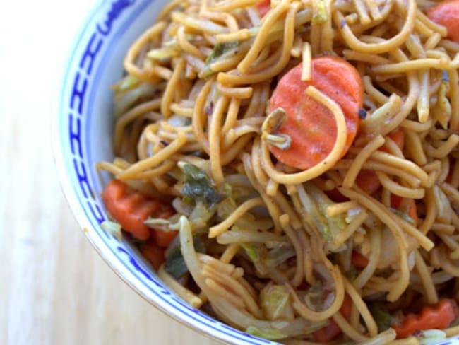 Lo Mein aux légumes