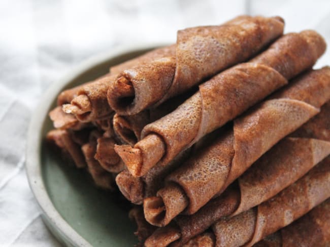 Crêpes au cacao façon Ferrandi