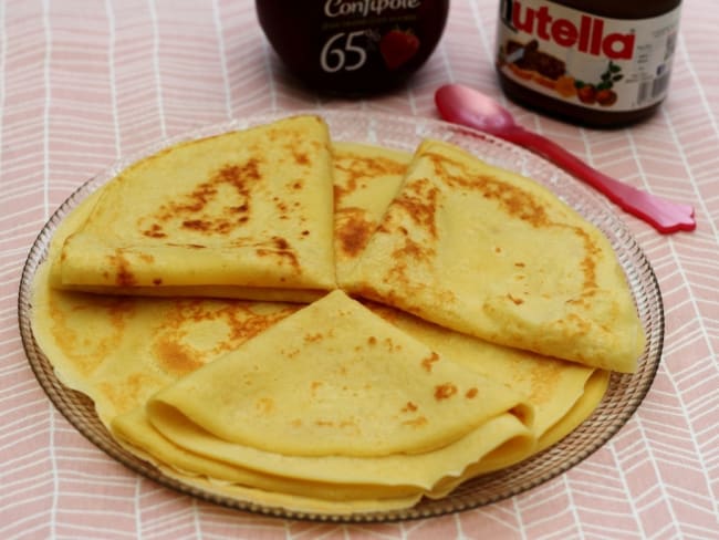 Crêpes au yaourt