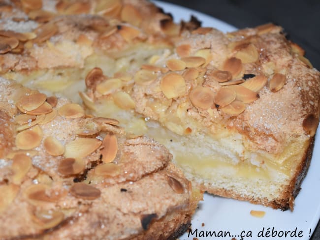 Tôt-fait aux pommes ou gâteau à la minute aux pommes