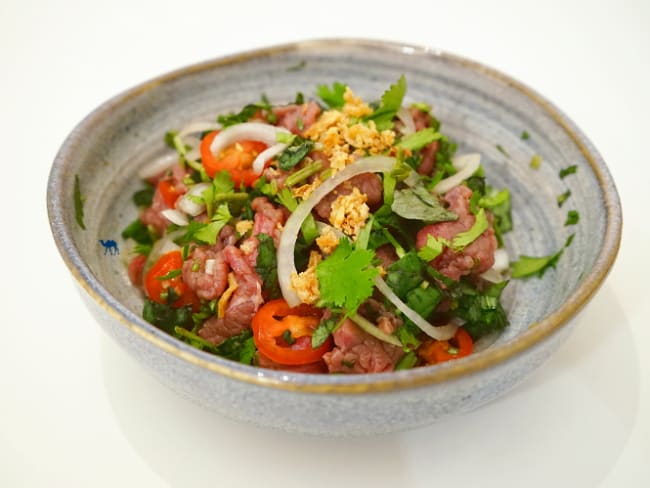 Tartare de boeuf à la Vietnamienne