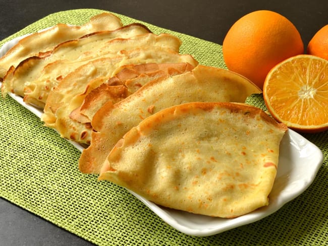 Crêpes à l'orange