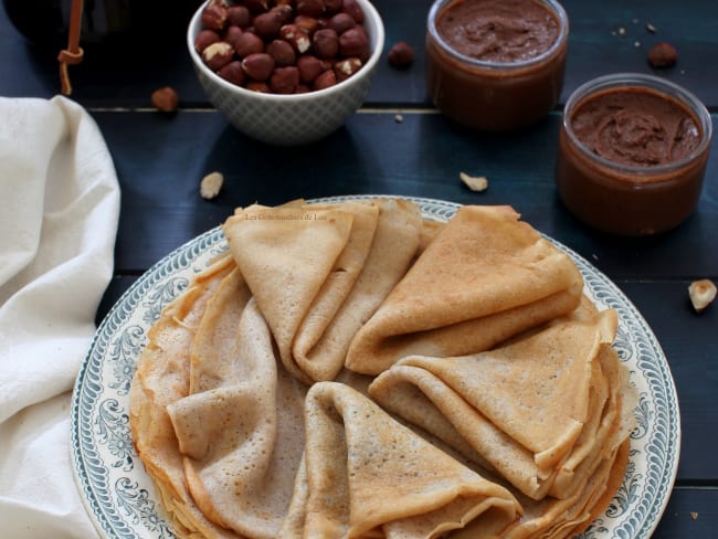 Crêpes aux noisettes