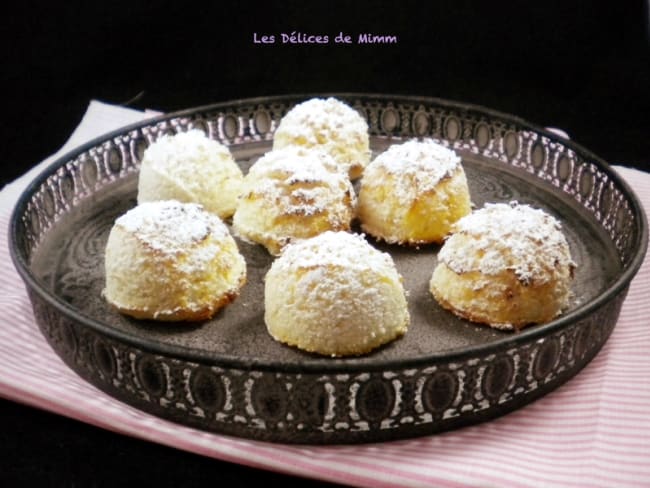 Boules de neige à la coco