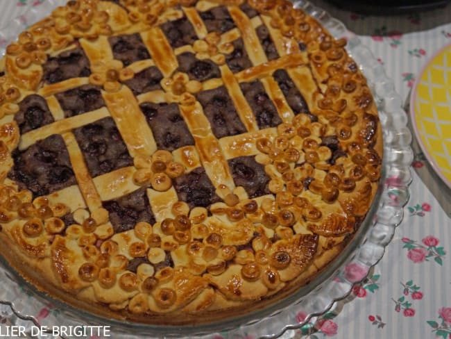 Tarte Chocolat et cerises