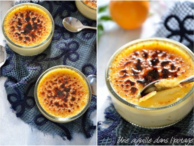 Crème brûlée au citron bergamote pour 4 personnes