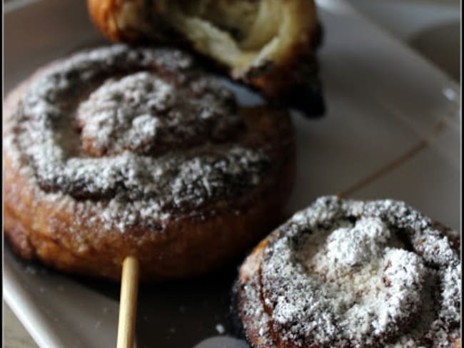 Galette sucette en escargot