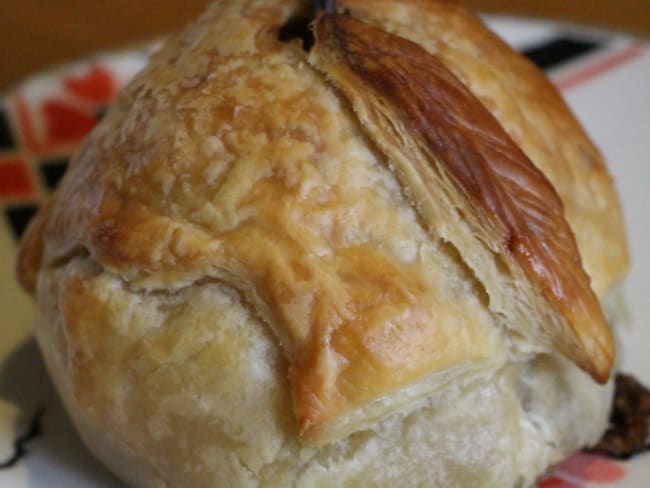 Douillons de poire farcie aux noisettes et noix de Pécan