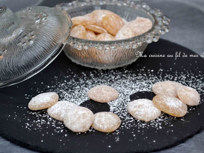 Bonbons chasse-toux au miel, citron et thym