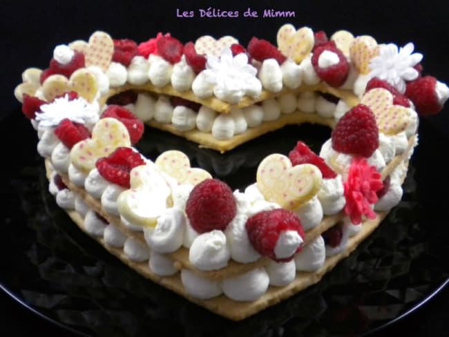 Un heart cake pour une Saint-Valentin romantique