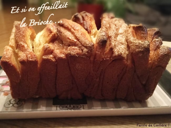 Brioche à effeuiller