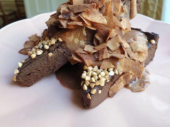 Le brownie à la patate douce healthie by Stéphanie Guillemette