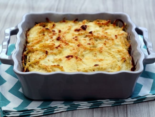 Pastitsio : un gratin façon lasagne qu'on sert en Grèce