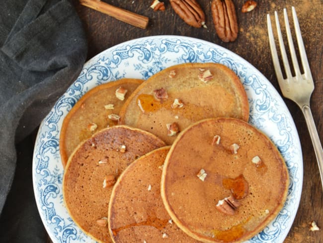 Pancakes à la patate douce