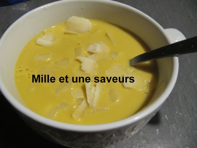 Velouté de navet aux carottes au cookéo