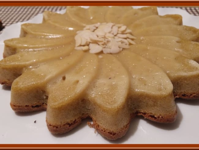 Gâteau fondant au lait d'Amandes