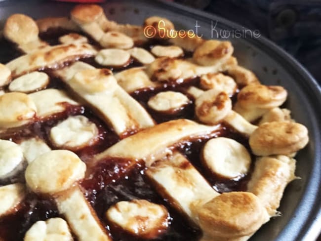 La tarte à la confiture de banane