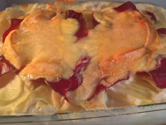 Tartiflette à la viande des grisons